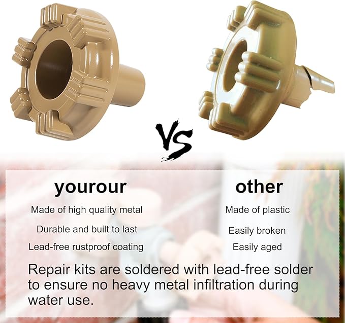 RK-22PRV Repair Kit Metal Handle,Outside Faucet,Compatible with Woodford Model 22, Model V22