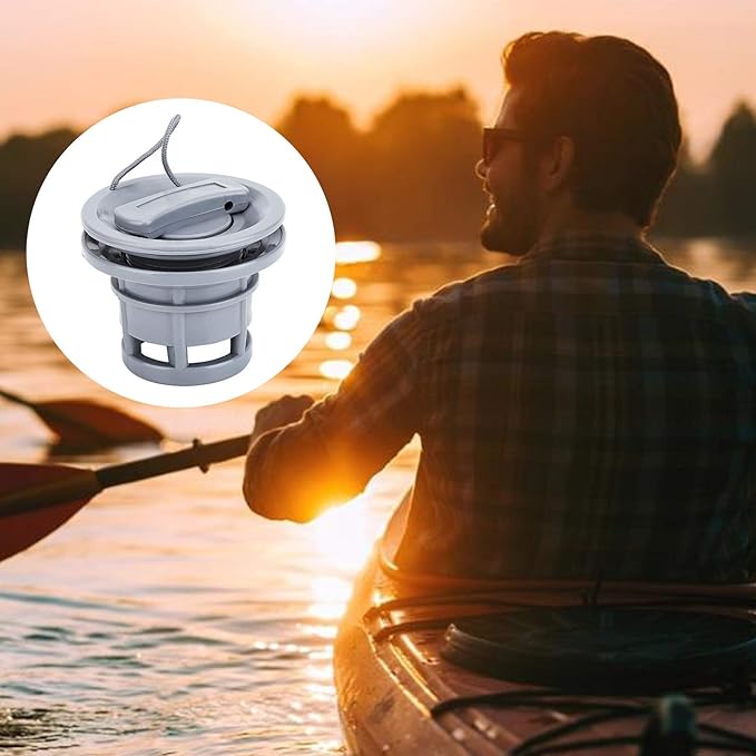Inflatable Boat Valve Gasket, Air Track Valve, Air Track Air Plug, Kayak Air Valve, Inflatable Boat Valve for Kayak Canoe Inflatable Boat Dinghy
