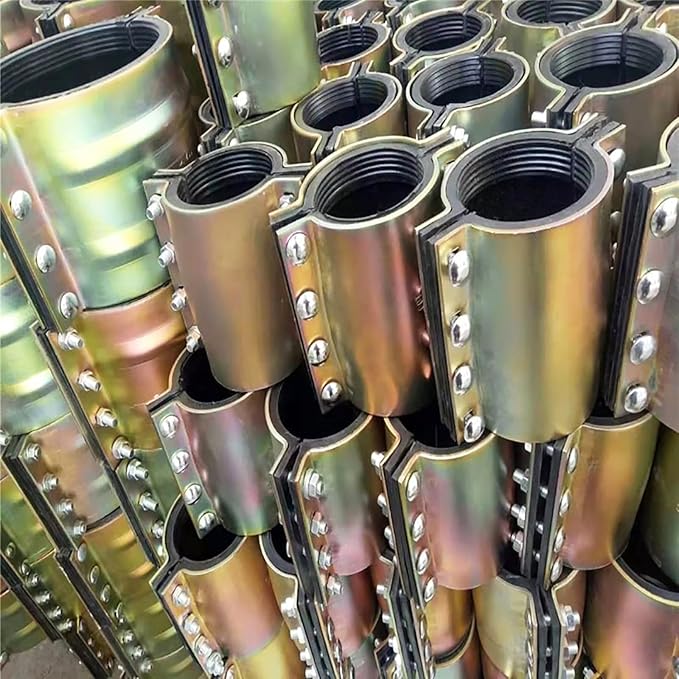 Water Pipe Repair Clamp,OD of The Applicable Pipe is About 1.33 inch,Leak Sealer for Pipes and Plumbing,Length About 4 inch,Suitable for PE/PPR Pipes,Steel/Iron Pipes