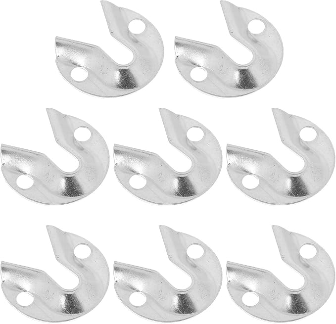 8pcs Heavy Duty Keyhole Hangers Frame Connectors for Wall Mounting Mirrors Picture Frames Artwork Secure Furniture Fasteners