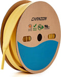 Chanzon 3:1 Ratio - 80ft Roll - Heat Shrink Tubing 3/4" (19.1mm) - Marine Grade Waterproof Adhesive Lined - (25M Total Length) Yellow Polyolefin Sleeving Wrap Shrinking 3 to 1 Ratio 1pcs