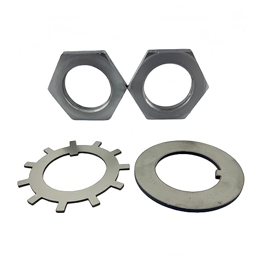 Spindle NUT & Washer KIT Fit for Dexter 10K Heavy Duty,12K and 15K Series Replace K71-341-00, Spindle Nut Kit