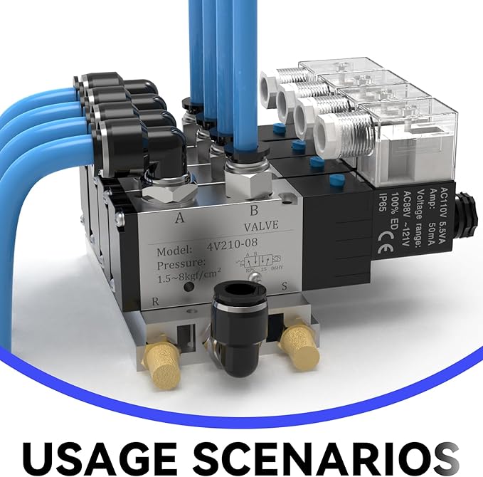 12Packs 1/2" OD Tube x 3/8" NPT Thread Elbow Push to Connect Fittings,Pneumatic Male Quick Connect Air Line Hose Fittings Accessories