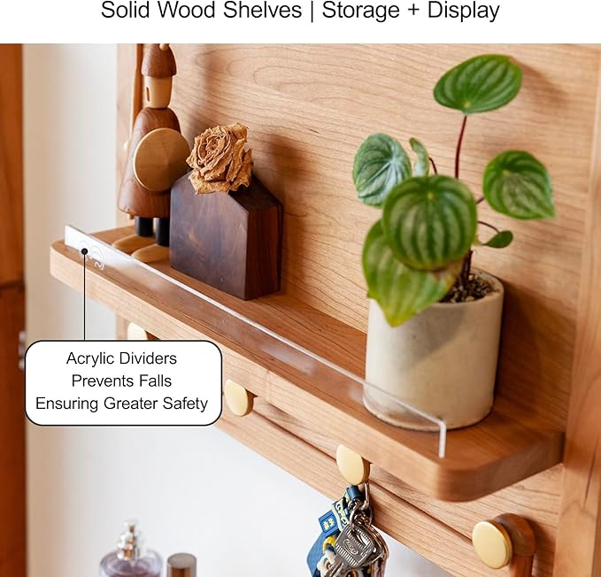 Electric Meter Box Decorative Painting Decorative Fuse Box Covers, Circuit Breaker Panel Protective Lid with Hook for Farmhouse/Dorm(Dark Brown)