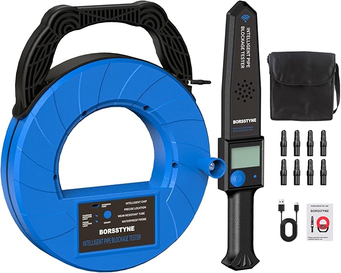 Pipe Locators Precision Blockage Detector for Water pipes underground pipes PVC pipes metal pipes Wall pipes