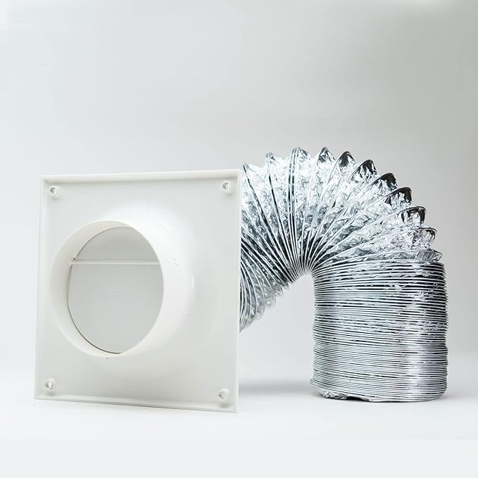 Cinch Wall Plate Adapter, Easy Connect Dryer Hose System by Ziggurat Products