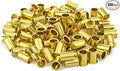 GASHER 100PCS Brass Compression Fitting, Brass Compression Insert Tube Support 1/2" Tube OD