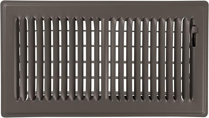 Shoemaker 6x14 Floor Register – Bronze Heavy Duty Metal Floor Vent Cover for Home Floors - Premium Forced Air Vent Covers