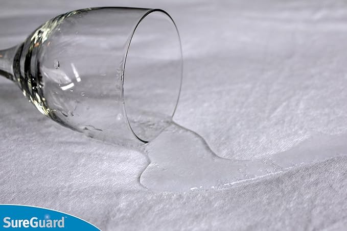 SureGuard Twin Extra Long (XL) Mattress Protector - 100% Waterproof, Hypoallergenic - Premium Fitted Cotton Terry Cover