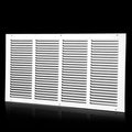 24x12 Return Air Grille(Duct Opening Size),Air Return Vent Cover,Flat Vent Cover,Rejillas De Aire Acondicionado para Casa,Return Air Grilles,Outer Dimensions:25.75"Wx13.75"H(24"Wx12"H, Duct Opening)