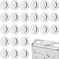 24 Pcs 1/2 inch Knockout Seal Electrical Box Knockout Plugs Removable Seals for Conduit Pipe Assorted Sizes to Fit Unused Electrical Box Openings