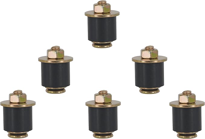 6 PCS Neoprene Expansion Plug 7/8 inch to 1 inch (22mm - 25mm) Automotive Freeze Plug