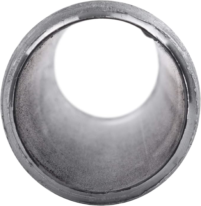 PIPE DECOR 1" x 5" Black Steel Plumbing Pipe, 6-Pack, Pre Cut Connector, Industrial Steel Grey Fits Standard One Inch Threaded Black Malleable Iron Fittings, Build Vintage DIY Furniture
