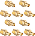 10-Pack Barb Crimp PEX 1/2" x 1/2" NPT Male Threaded Adapter For Pex Tubing Connecting Male Threaded Pipe (10)(PEX1807266)