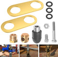 850 Sb Parts Kit Yard Water Hydrant Repair Kits & 8842 Plunger Fit for Simmons 800LF 800SB 4800LF 5800LF 6800LF Series Frost Proof Landscape Outdoor Yard Hydrant, Replace - 9401324