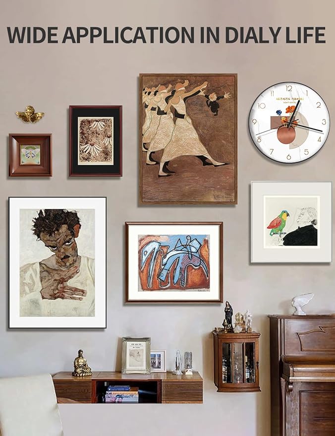 100 Pack Sawtooth Picture Hangers – Small & Heavy-Duty,2 Sizes for Photo Frames,Art,Paintings,and Canvas Hooks