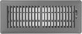 Shoemaker 4x12 Floor Register – Storm Gray Heavy Duty Metal Floor Vent Cover for Home Floors - Premium Forced Air Vent Covers