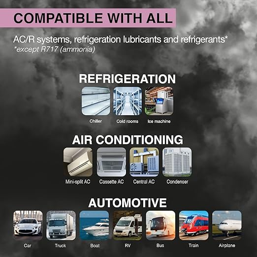 Errecom Extreme Ultra | A/C Leak Stop for HVAC/R and Vehicle A/C Systems | Works with All Refrigerants, Lubricants and Systems Up to 6 Tons (21 kW) | no Adapters Included | 0.2 fl oz (6 mL) Cartridge