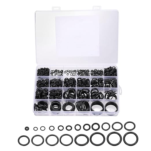 PATIKIL Nitrile Rubber O-Ring Assortment Kit, 950pcs Seal Gasket Set 20 Sizes Sealing NBR Gasket Washers for Car Repair Pressure Washer Plumbing Sealing Repair Air or Gas Connections