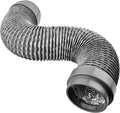 4 Inch Dryer Vent Hose, 90 Degree Dryer Vent Elbow Connector Kit with 6-Layer Flexible Aluminum Duct, for Tight Spaces, Easy-Install Dryers Vents Kit
