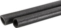 MECCANIXITY Foam Tube Sponge Protective Sleeve Black Seal Sleeve Polyethylene Pipe 25mm(1 Inch) ID for Pipe Insulation, Pack of 2