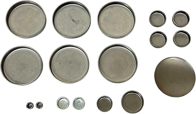 DNJ FPS1165 Freeze Plug Set for 98-09 Dodge, Ram 2500, Ram 3500 5.9L L6 OHV Turbocharged