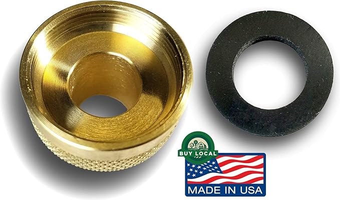 ~ 4-Pack: SM01.125 Vacuum Breaker Adapter~ Turns an Arrowhead Anti-Siphon Hose Bib Into a Straight Through Connection. Fits Bottom of PK1390 Stamped 1019-A-BFP Valve(1, SM01.125)