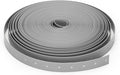 Plastic Hanger Strap 3/4 Inch x 52Feet Reinforced Flexible Hanger Strap for Pipe & Ducts Securing in Plumbing & HVAC, Gray
