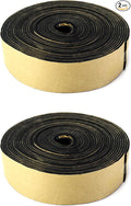 QWORK Pipe Wrap Insulation, 2 Pack Waterproof Foam Insulation Tape Adhesive for Hot or Cold Pipes, 33 Ft Long x 2 Inch Wide x 1/8 Inch Thick
