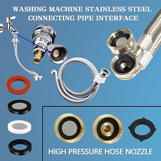 1000 Pcs 18 Size O Ring Kit+18 Size Rubber Washers Assortment Kit for Plumbing Faucet Water Pipe Garden Hose Washers Shower Heads Gasket Repair and Air or Gas Connections