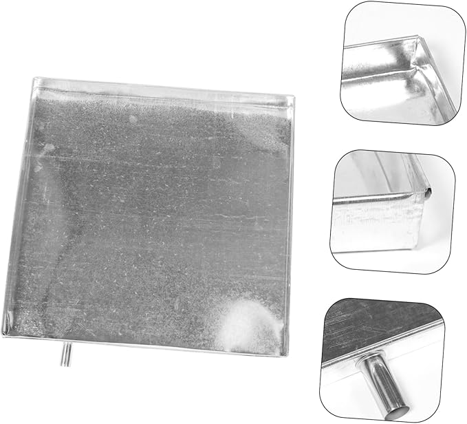 Air Conditioner Water Tray Drain Tray Refrigerators Washer Machine Drain Pan Air Conditioner Drip Container Washer Tray Drip Pan Metal Tray Water Heater Drain Pan Square Floor Iron