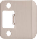Round Corner Extended Lip Strike, 2-1/4" x 1-3/4", (2-1/4" Overall Length), Satin Nickel by Stone Harbor Hardware
