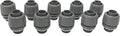 Sealproof 3/4-Inch Non-metallic Liquid Tight Straight Electrical Conduit Connector Fitting, UL Listed, 3/4" Dia, 10-Pack