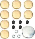 Engine Freeze Plug Kit Brass Freeze Frost Expansion Plug Parts MPE-100BR Compatible with Chevy Small Block 283ci 305ci 327ci 350ci 1957-1997