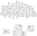 Pack of 200 Foskan 1/2 Inch PEX A Expansion Rings,F1960 Expansion Sleeves,Compatible with PEX A Pipe and expansion Fittings for Plumbing