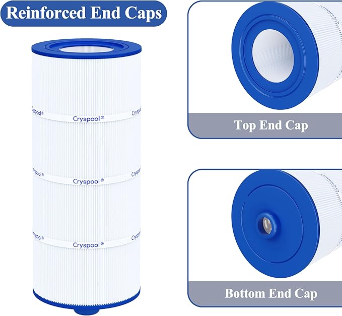 Cryspool® 6541-397 Spa Filter Compatible with Sundance 880(2009-2023), Ultra Set 6541-397(6473-164 & 6473-165), AK-80802, FC-2772 Hot Tub Filter, 1 Pack