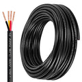 12 Gauge Wire 4 Conductor,12 AWG Electrical Wire Stranded PVC Cord Oxygen-Free Copper Cable 600V 12/4 Core Pure Copper Flexible Cable for LED Lamp Lighting Strips Automotive(12AWG-4C, 200FT)