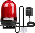 Sump Pump Alarm, High Water Leak Detection, with 110dB Loud Alarm and LED Indicator, 5ft Probe Cable, Suitable for Indoor/Outdoor Systems in Basements, Septic Tanks, and Sumps