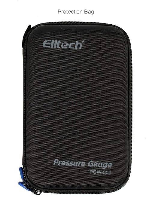 Elitech PGW-500 Wireless Digital Pressure Gauge HVAC IP65 Waterproof -14.5~500 PSI 1/8'' NPT