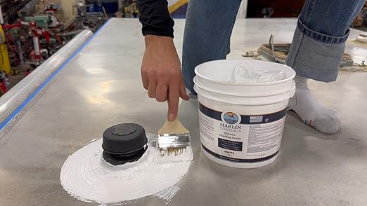 100% Silicone Roof Patch – Prevent and Repair Leaks – Complete Waterproofing – Easy Trowel or Brush Application…(1/2 Gallon, Gray)