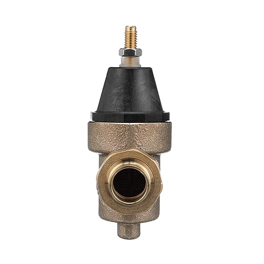 Watts 3/4-Inch Lead-Free Water Pressure Reducing Valve, Solder Union x FPT, Adjust 25-75 PSI, Max Work 400 PSI