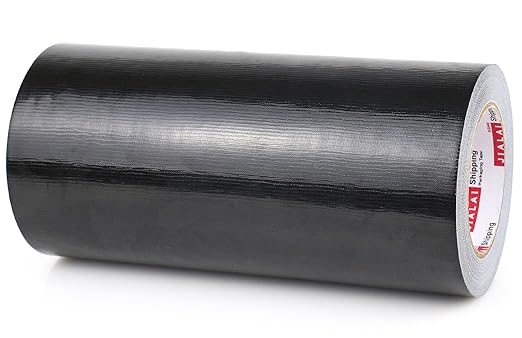 10 Inches Duct Tape, Industrial Grade 10 inches x 30 Yards Duct Tape Black, 9 Mil Heavy-Duty, Waterproof, Strong, Flexible, No Residue, UV Resistant for Crafts & Home Improvement