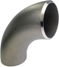 Stainless SCH10 Butt-Weld Pipe Elbow Fittings (1-1/2" 90° - 2D - SCH10 (5 Pack))