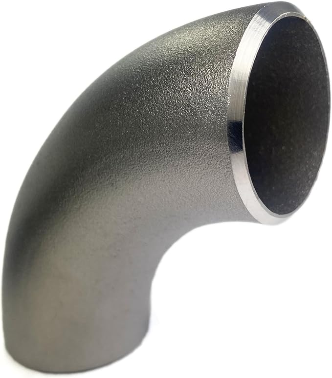 Stainless SCH10 Butt-Weld Pipe Elbow Fittings (1-1/2" 90° - 2D - SCH10 (5 Pack))
