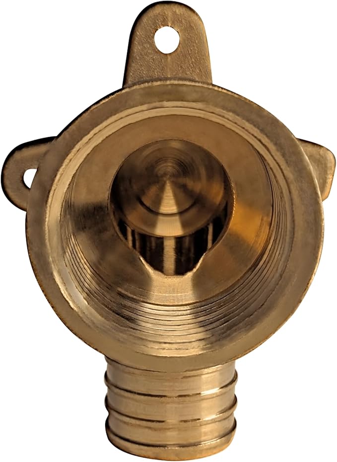 XFITTING 1 Inch Pex x 1 Inch Female NPT Drop Ear Elbow, 5 Pieces