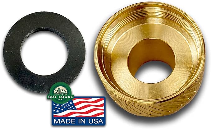 ~4-Pack:SPGTM-5 Vacuum Breaker Adapter~ for New Arrowhead ABP 59BFP Adapters & 255BFP or 355BFP Anti-Siphon Hose Bibs to Make a Straight Through Connection for Your Garden Hose or Timer