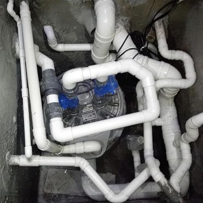 6" PVC Pipe Coupling Adapter Pipe Fittings (Socket x Socket) Contractor Pack Schedule 40 Heavy Duty 6 Inch PVC Slip Socket Connectors for DIY PVC Shelf Garden Support Structure, White