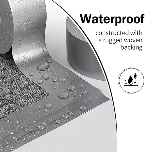 Eliamo 24 Pack Duct Tape, 2 Inch X 720 Yards Heavy Duty Waterproof Silver Duct Tape Bulk, Strong, Easy Tear, No Residue for Indoor Outdoor Repairs, DIY, Crafts