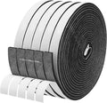 Storystore Foam Insulation Tape Self Adhesive, 1/2In x 1/8In x164Ft Weather Stripping for Doors and Windows, Sound Proof Soundproofing Door Seal, Weatherstrip, Air Conditioning Seal Strip