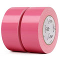 ROSEUP 2 Pack Duct Tape Heavy Duty,7.5 Mil Thickness,2 Inches x 30 Yards,Flexible,No Residue,Waterproof and Tear by Hand,Multi-Use for Indoor & Outdoor, Pink